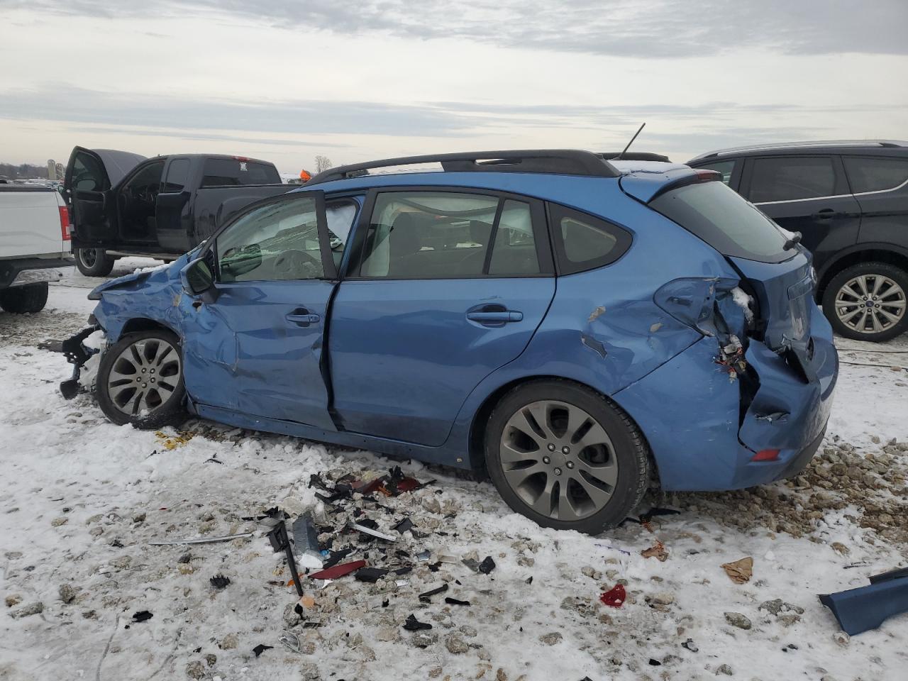 2014 Subaru Impreza VIN JF1GPAU69EH332368 Copart auction photo, all over damage thumbnail 2