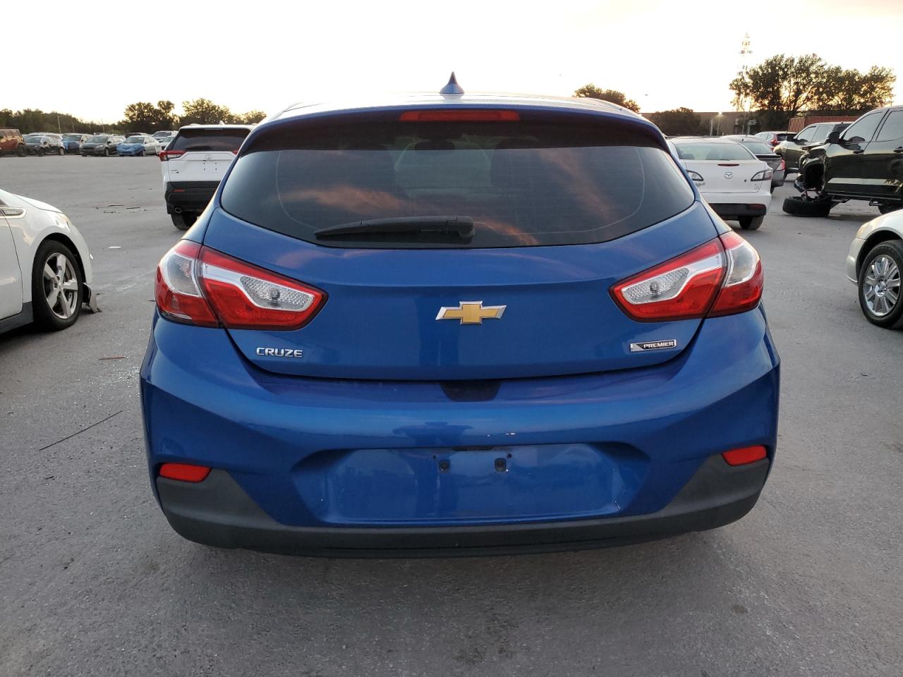 2017 Chevrolet Cruze VIN 3G1BF6SM3HS591383 Copart auction photo, side / front end damage thumbnail 6