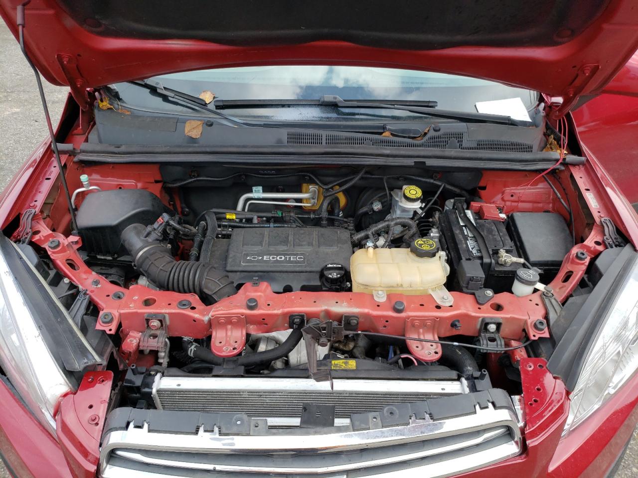 2015 Chevrolet Trax VIN KL7CJKSB3FB159643 Copart auction photo, rear end damage thumbnail 13