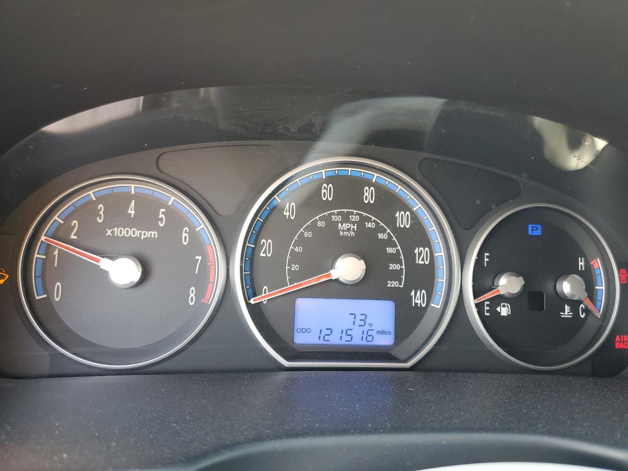 2009 Hyundai Santa Fe VIN 5NMSG13DX9H301719 Copart auction photo, front end / minor dent/scratches damage thumbnail 9