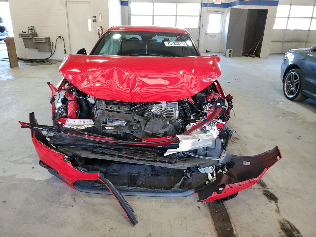 2022 Honda Civic VIN 2HGFE2F56NH562578 Copart auction photo, front end / undercarriage damage thumbnail 5
