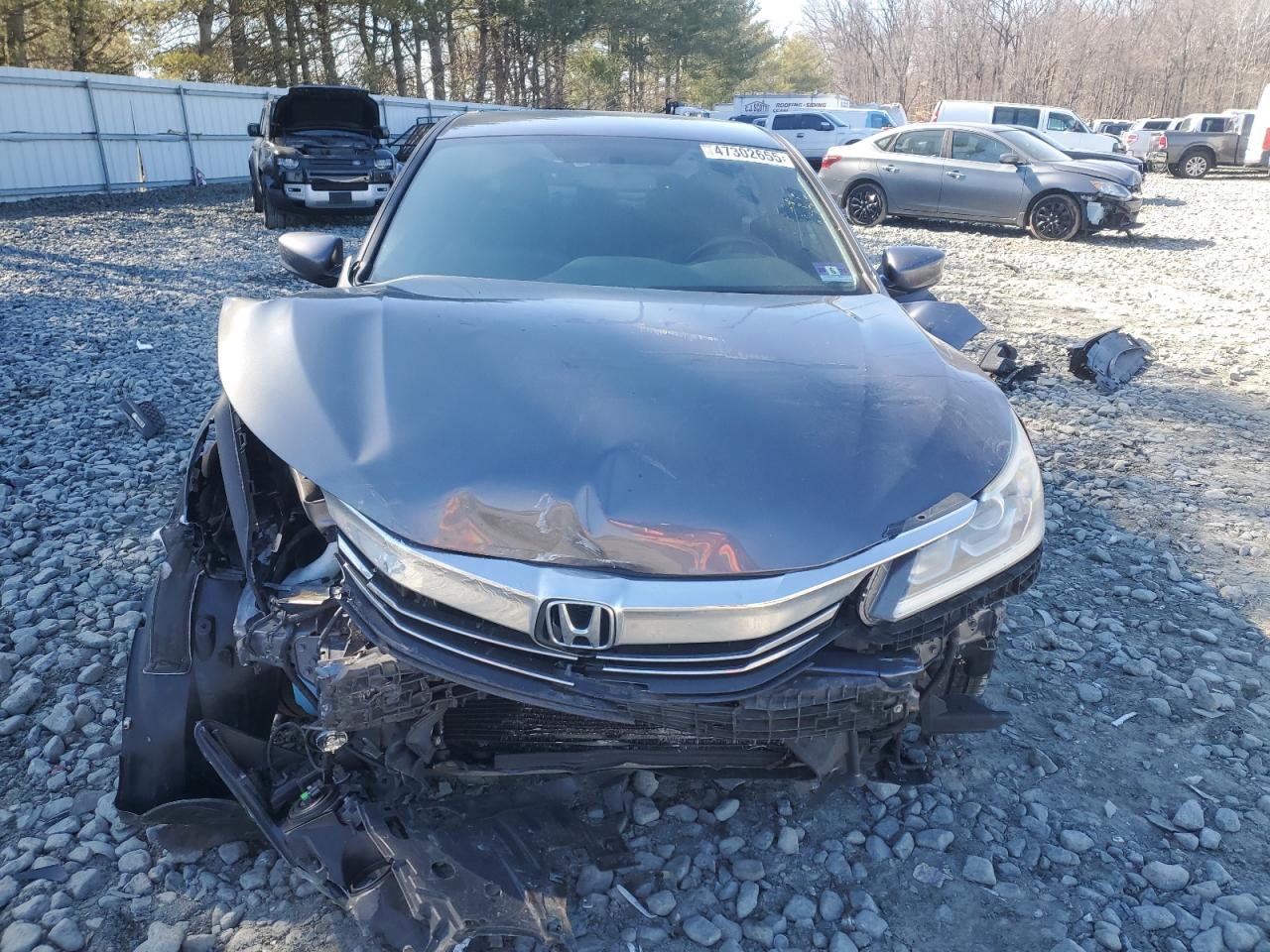 2017 Honda Accord VIN 1HGCR2F12HA251396 Copart auction photo, front end damage thumbnail 5