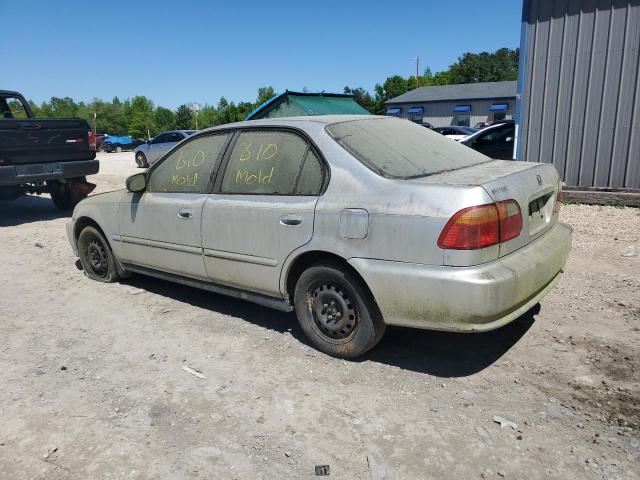 2000 Honda Civic VIN 2HGEJ6610YH586441 Copart auction photo, front end / rear end damage thumbnail 2