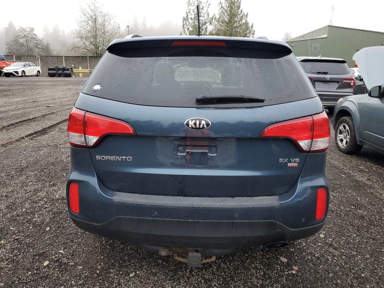 2014 KIA Sorento VIN 5XYKUDA75EG535617 Copart auction photo, front end damage thumbnail 6