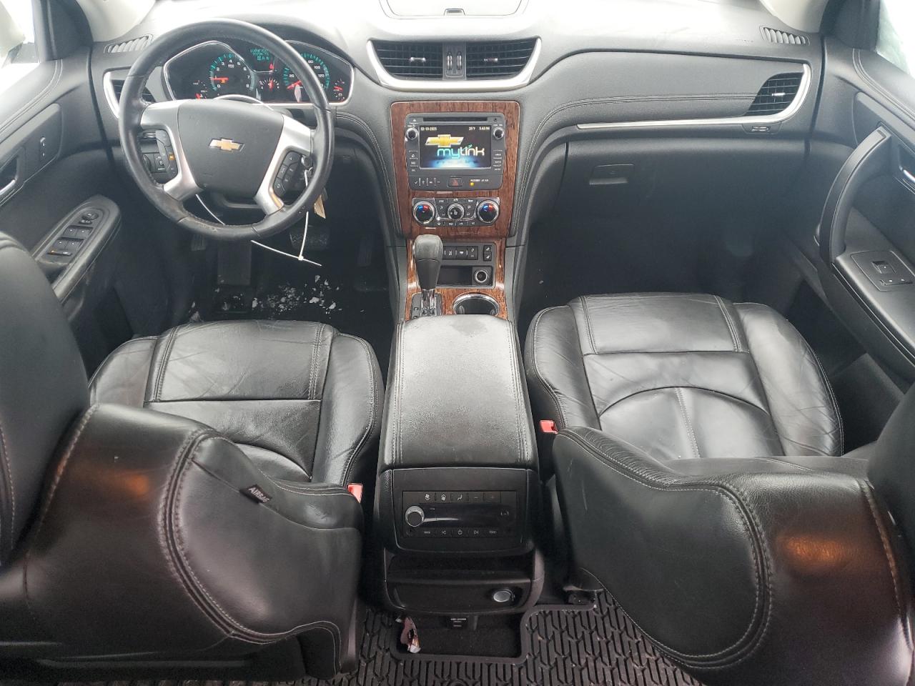 2014 Chevrolet Traverse VIN 1GNKVHKD4EJ215270 Copart auction photo, all over damage thumbnail 8