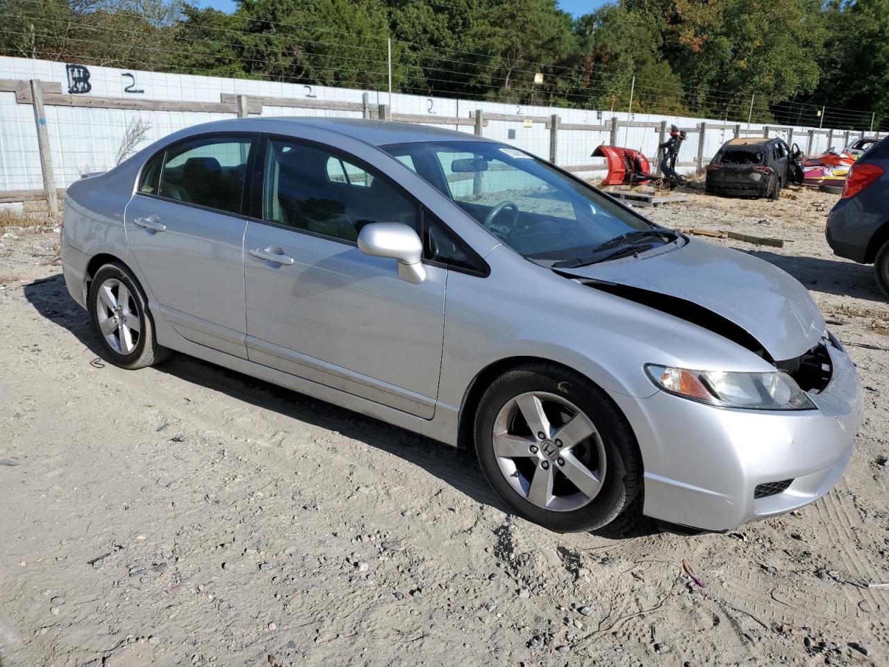 2009 Honda Civic VIN 2HGFA16679H510459 Copart auction photo, front end damage thumbnail 4