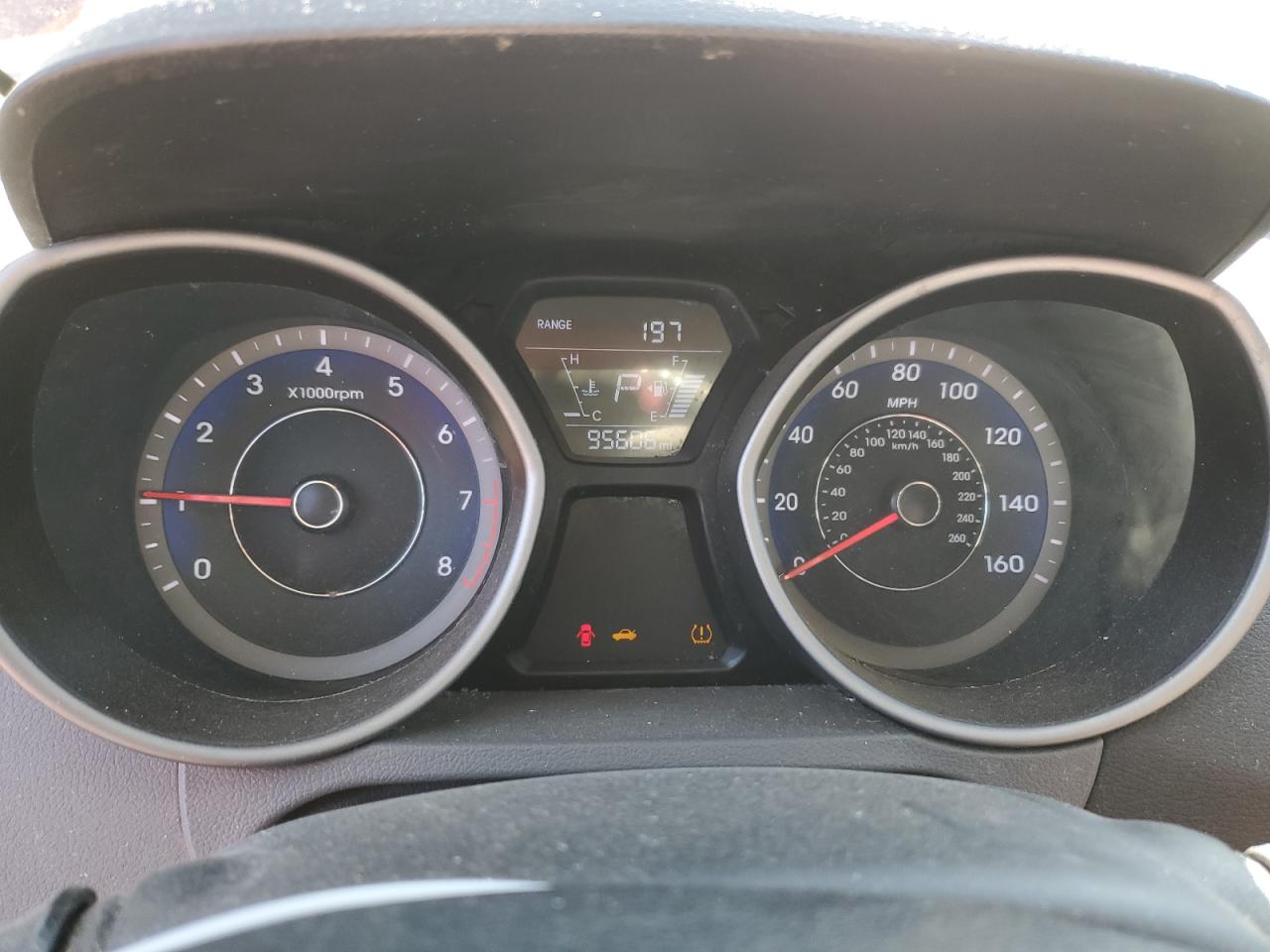 2016 Hyundai Elantra VIN KMHDH4AE2GU514832 Copart auction photo, front end damage thumbnail 9