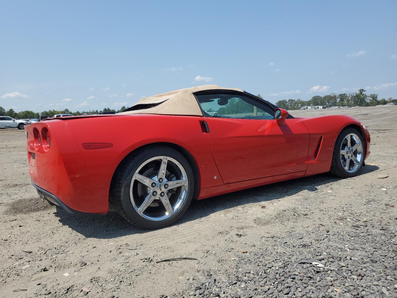 2008 Chevrolet Corvette VIN 1G1YY36W185107011 Copart auction photo, rear end / minor dent/scratches damage thumbnail 3