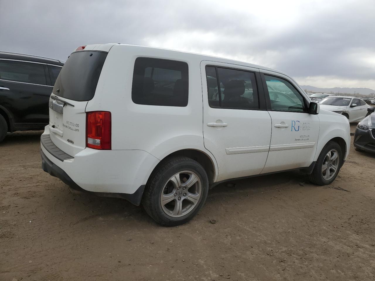 2014 Honda Pilot VIN 5FNYF4H49EB036245 Copart auction photo, front end damage thumbnail 3