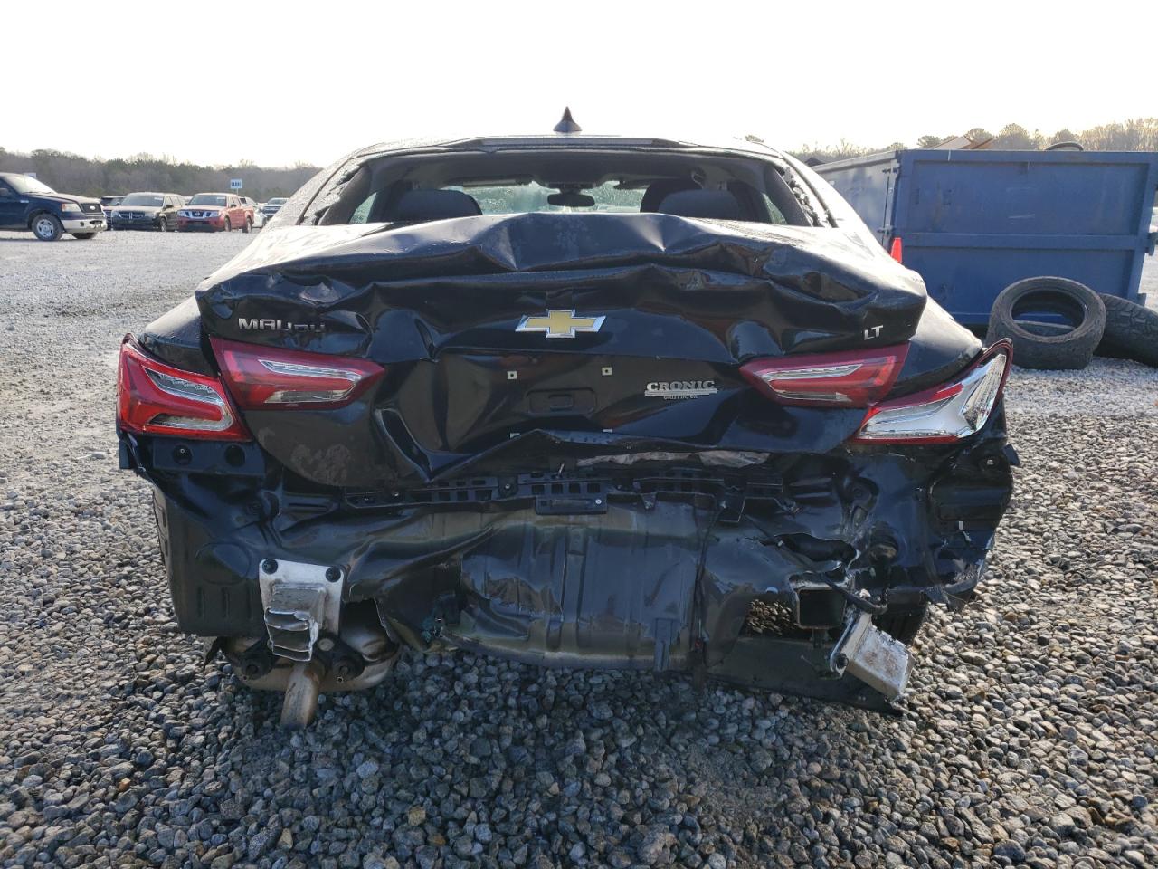2021 Chevrolet Malibu VIN 1G1ZD5ST6MF025237 Copart auction photo, rear end damage thumbnail 6