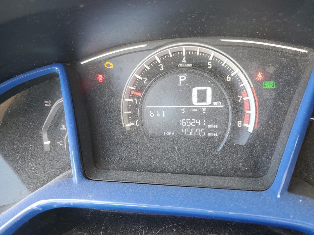 2017 Honda Civic VIN 19XFC2F53HE002862 Copart auction photo, undercarriage / front end damage thumbnail 9