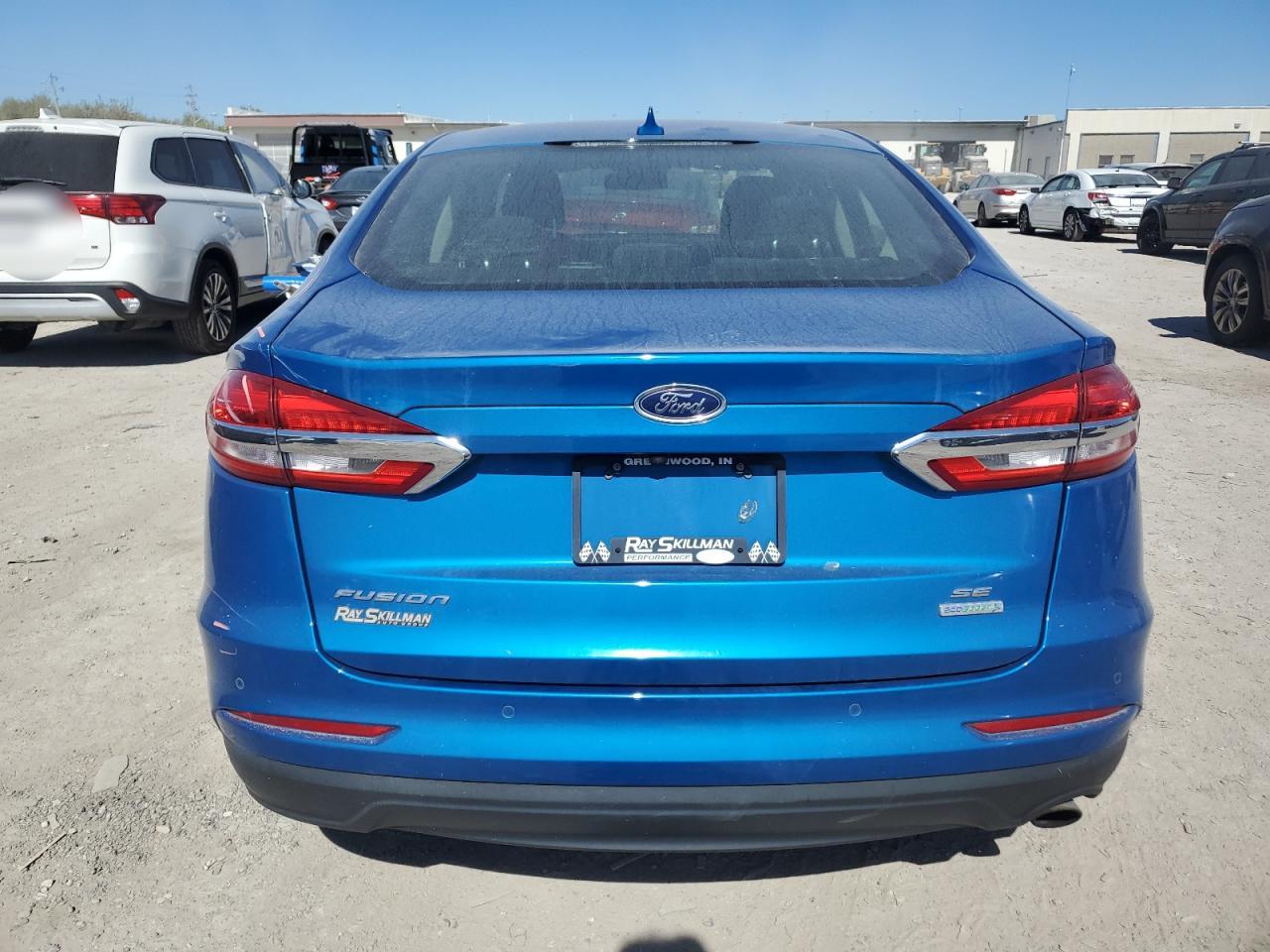 2020 Ford Fusion VIN 3FA6P0HD0LR140704 Copart auction photo, front end / minor dent/scratches damage thumbnail 6