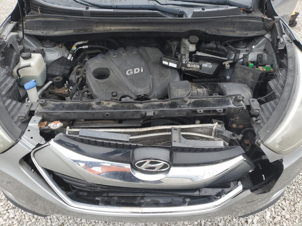 2015 Hyundai Tucson VIN KM8JU3AG4FU027981 Copart auction photo, front end damage thumbnail 14