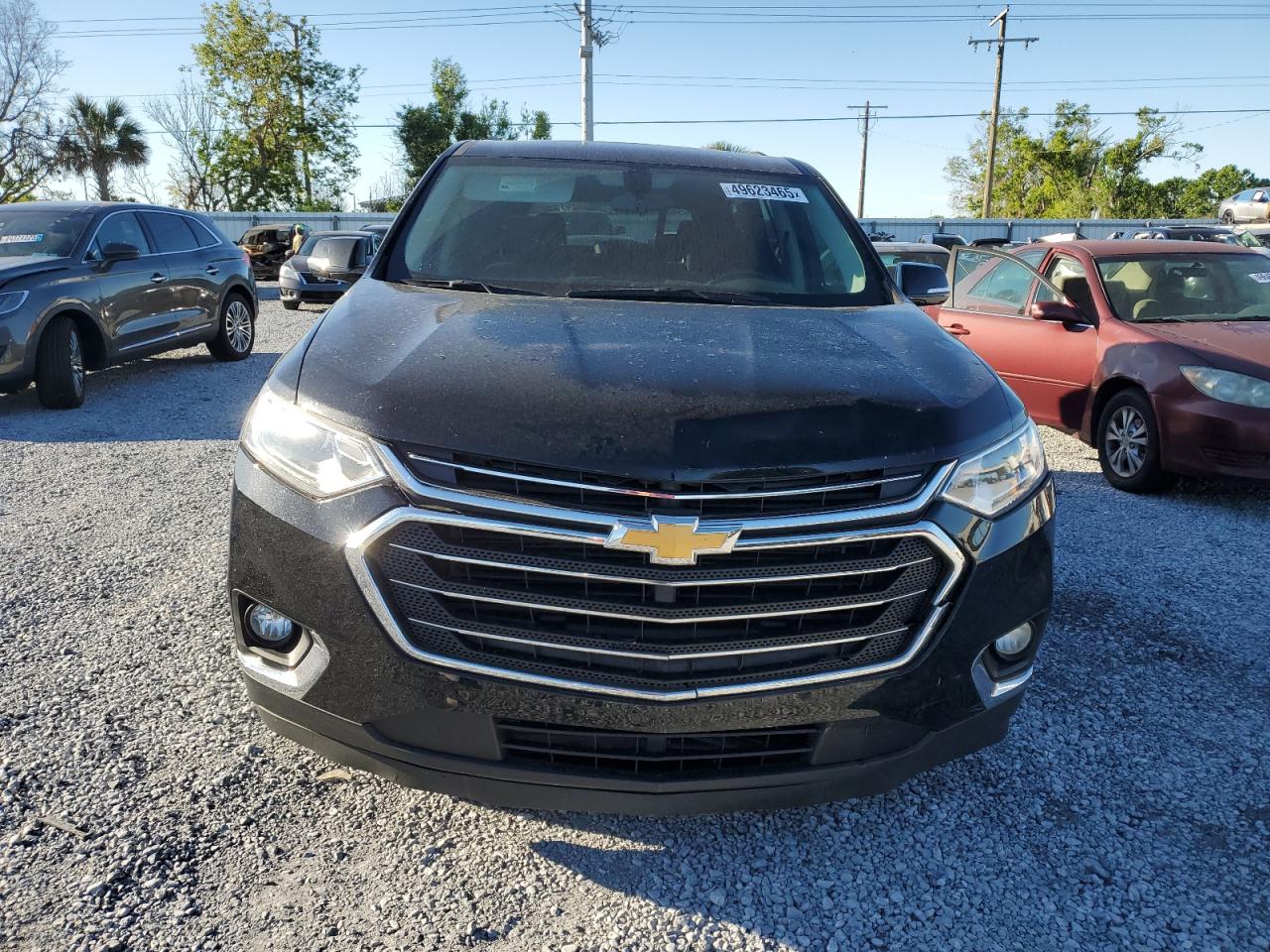 2019 Chevrolet Traverse VIN 1GNERGKW9KJ204449 Copart auction photo, front end damage thumbnail 5