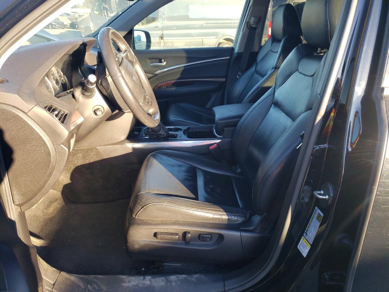 2014 Acura MDX VIN 5FRYD4H28EB009640 Copart auction photo, vandalism damage thumbnail 7