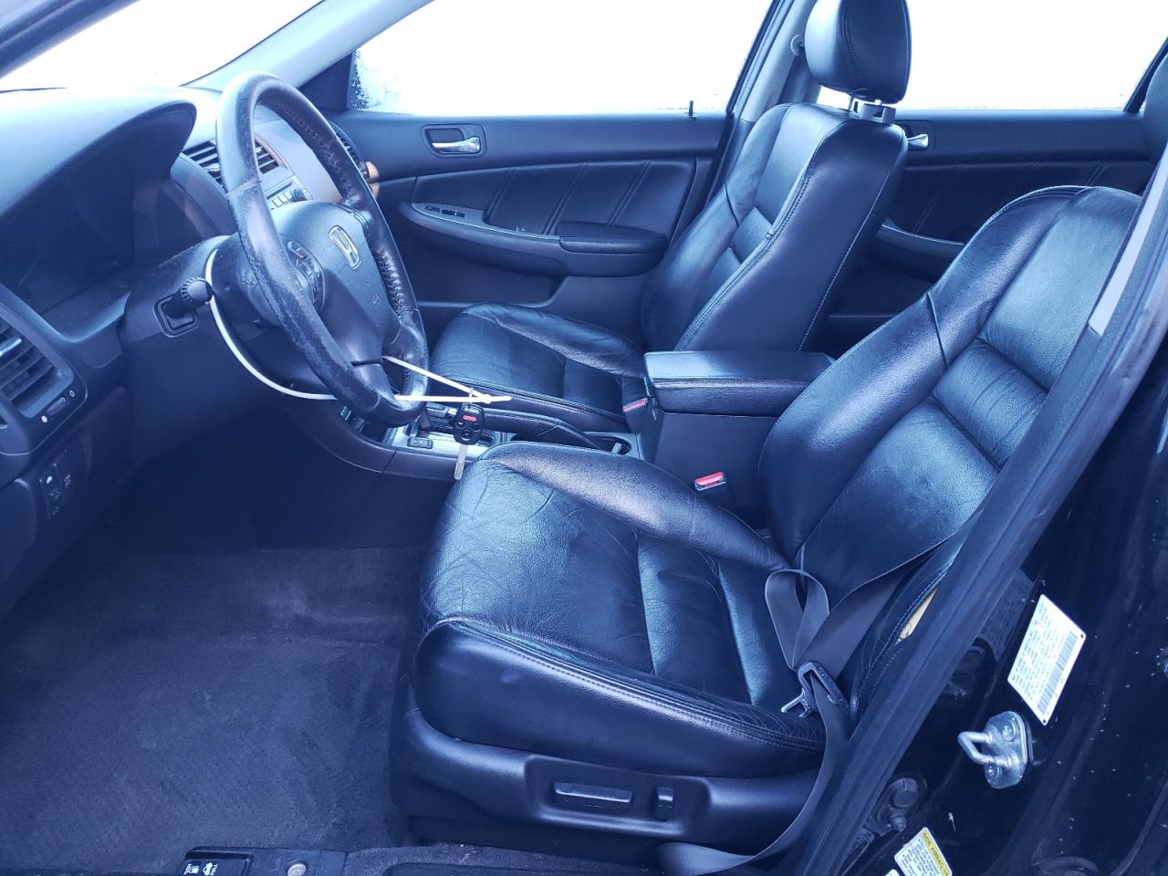2007 Honda Accord VIN 1HGCM66567A062029 Copart auction photo, side / front end damage thumbnail 7