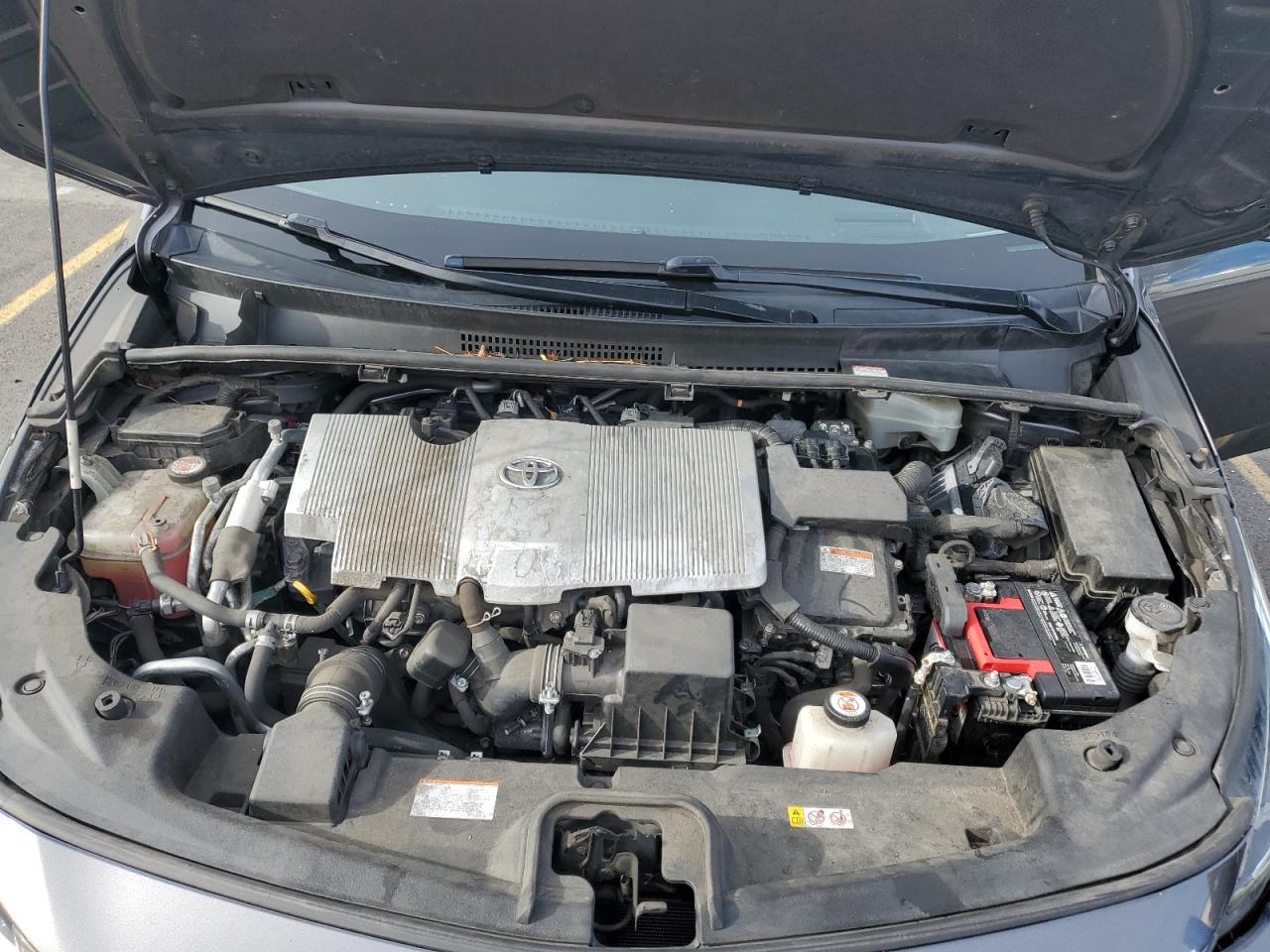 2019 Toyota Prius VIN JTDKARFP2K3113867 Copart auction photo, water/flood / front end damage thumbnail 11