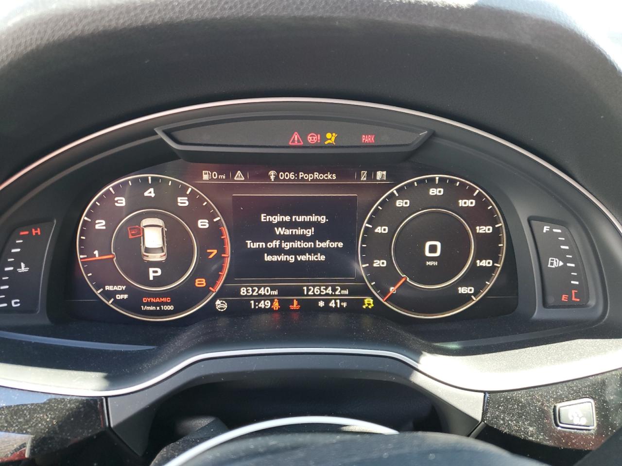 2017 Audi Q7 VIN WA1VABF72HD034331 Copart auction photo, front end damage thumbnail 9