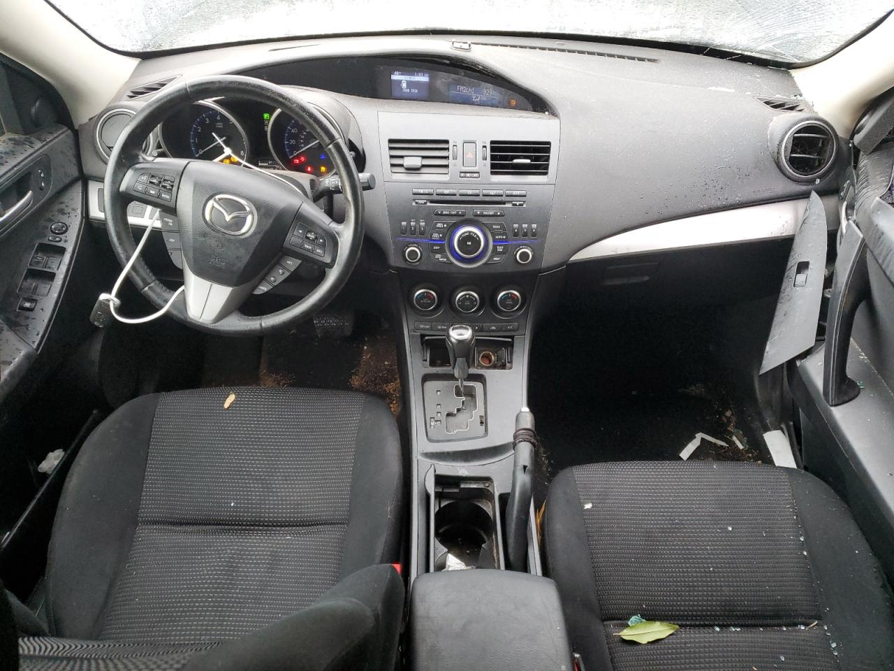 2013 Mazda 3 VIN JM1BL1LP8D1791795 Copart auction photo, front end / side damage thumbnail 8