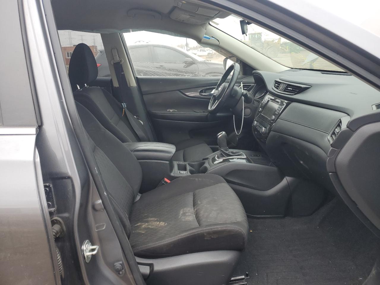 2019 Nissan Rogue VIN JN8AT2MVXKW382071 Copart auction photo, side / front end damage thumbnail 7