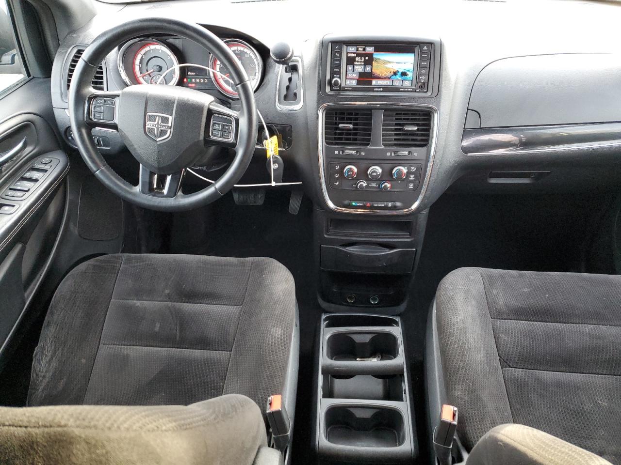 2014 Dodge Caravan VIN 2C4RDGBG5ER331734 Copart auction photo, side damage thumbnail 8