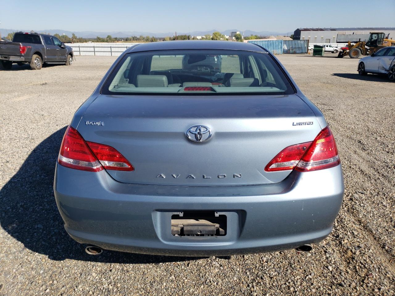 2007 Toyota Avalon VIN 4T1BK36B87U217582 Copart auction photo, front end / side damage thumbnail 6