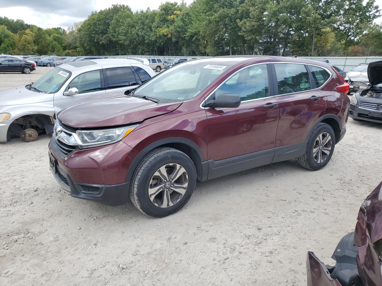 2017 Honda CR-V VIN 2HKRW6H3XHH207503