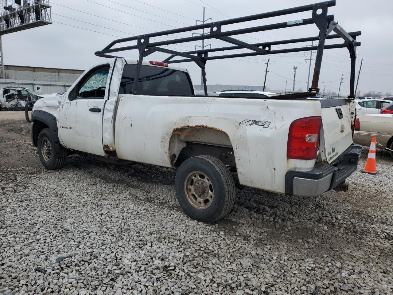 2007 Chevrolet Silverado VIN 1GCHK24KX7E548136 Copart auction photo, all over damage thumbnail 2