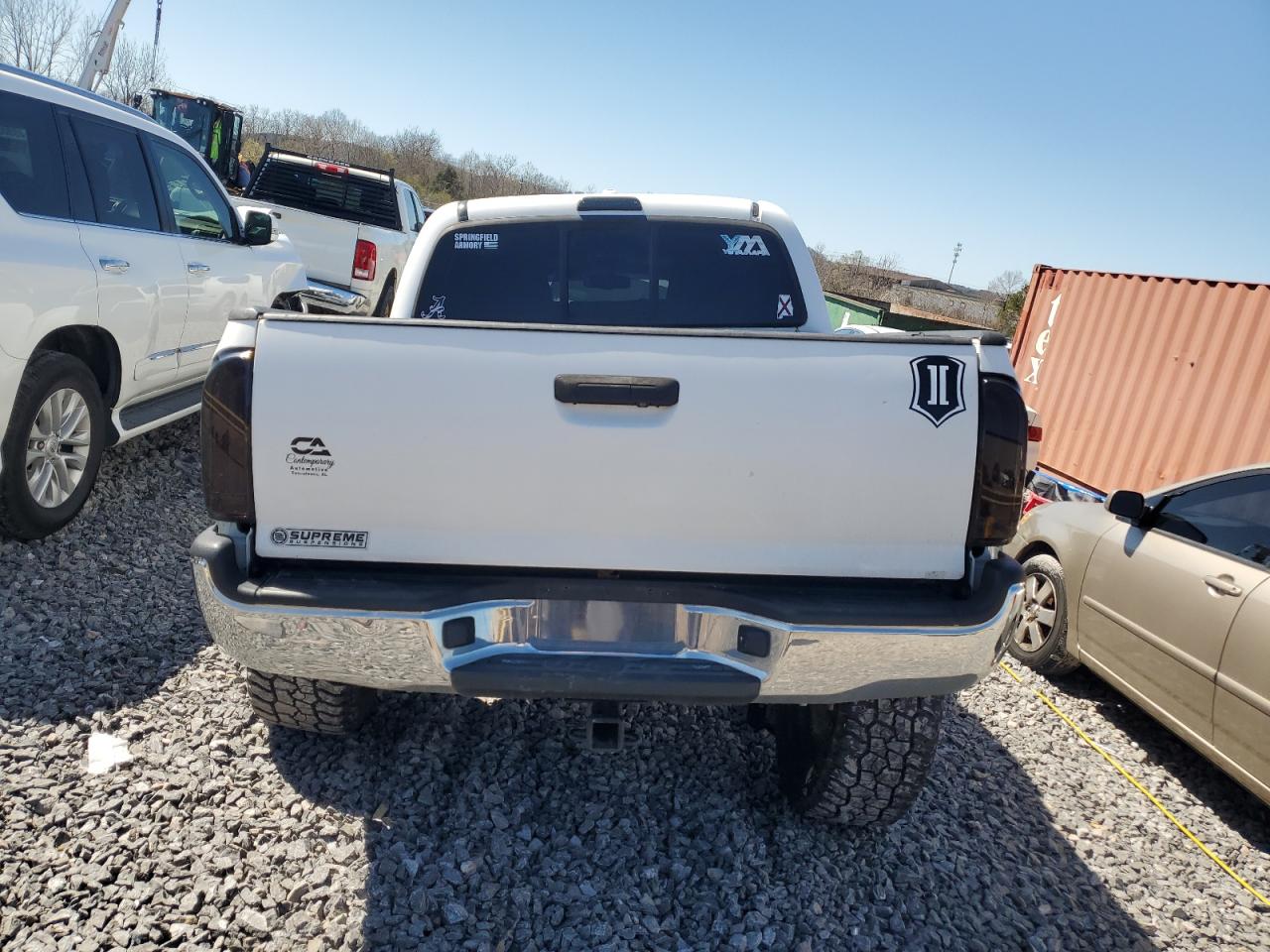 2009 Toyota Tacoma VIN 3TMLU42N09M026576 Copart auction photo, front end damage thumbnail 6