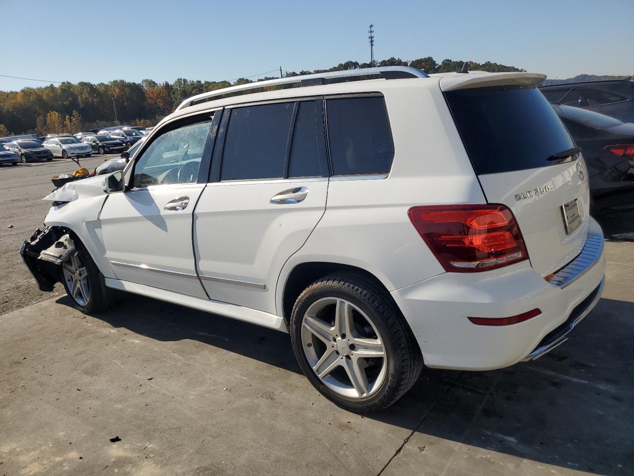 2014 Mercedes-Benz GLK-klasse VIN WDCGG0EB2EG243709 Copart auction photo, front end damage thumbnail 2