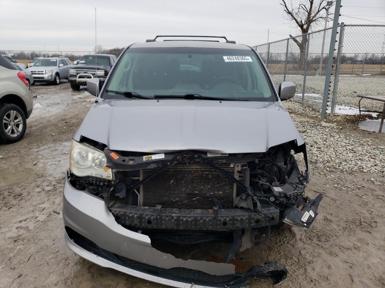 2014 Dodge Caravan VIN 2C4RDGCG1ER212710 Copart auction photo, front end / mechanical damage thumbnail 5