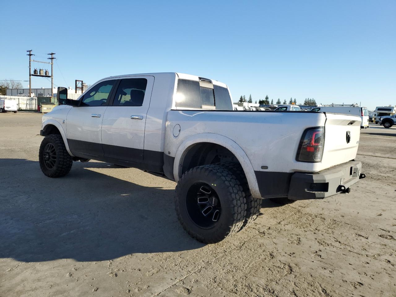 2012 Dodge RAM VIN 3C63DRML7CG310793 Copart auction photo, side / rear end damage thumbnail 2