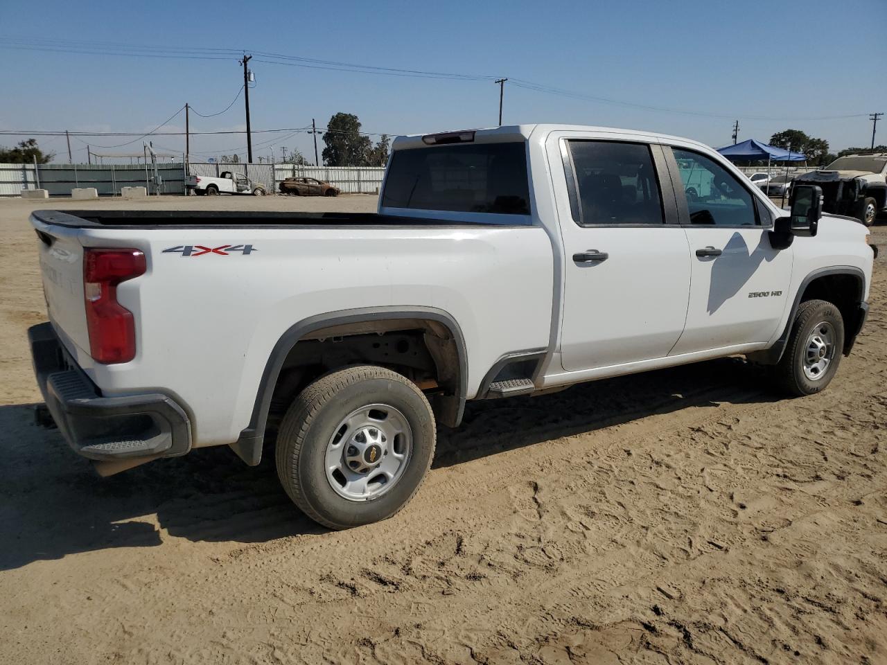 2022 Chevrolet Silverado VIN 1GC4YLE72NF194746 Copart auction photo, front end damage thumbnail 3