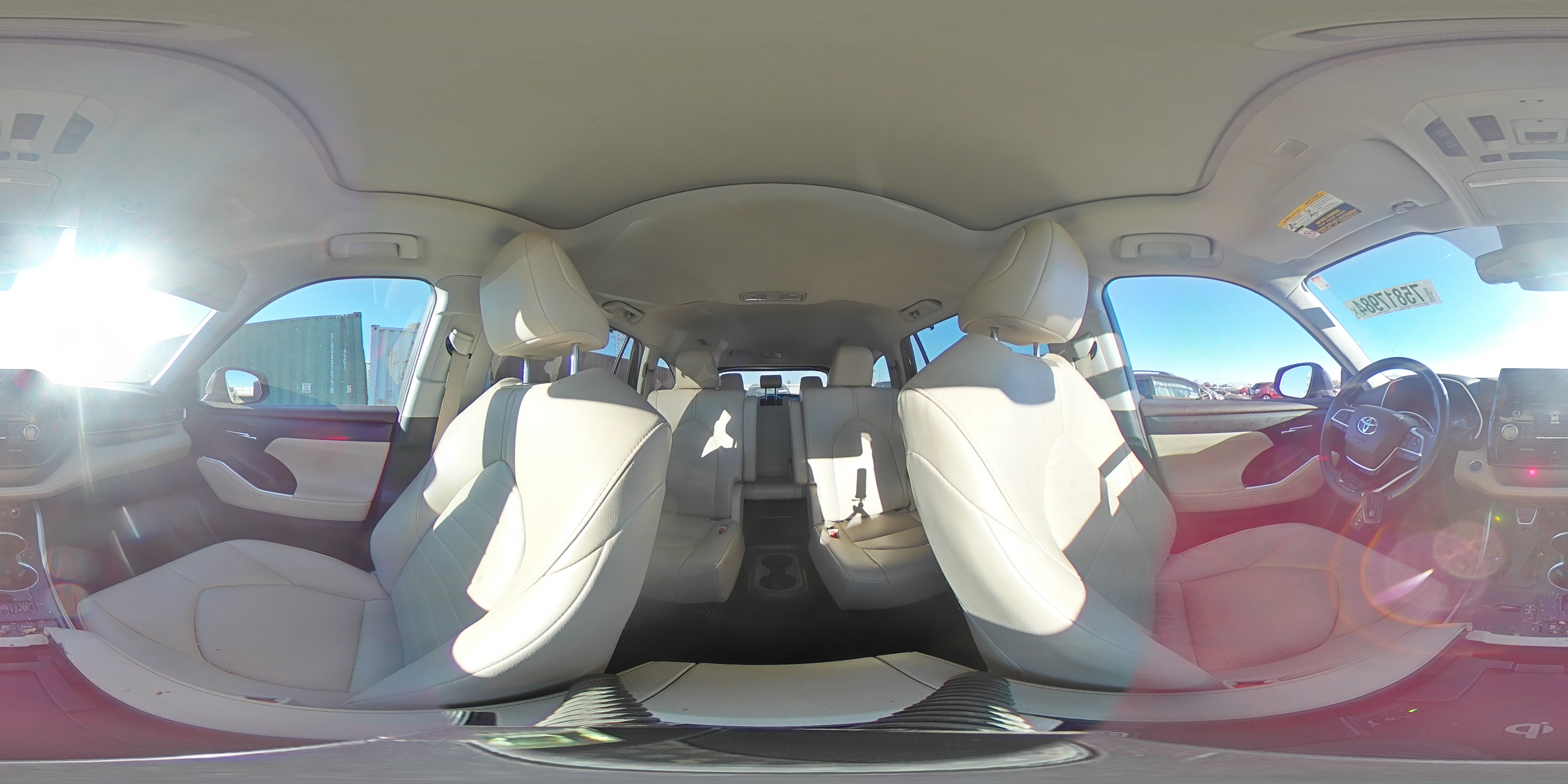 2021 Toyota Highlander VIN 5TDGBRCH0MS525271 Copart auction photo, side damage thumbnail 13
