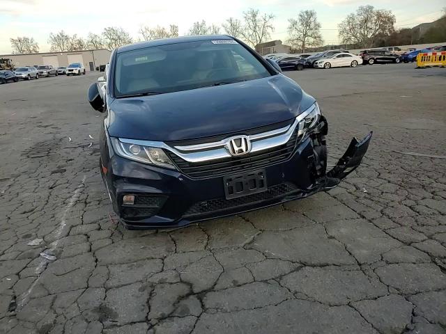 2019 Honda Odyssey VIN 5FNRL6H2XKB040257 Copart auction photo, front end / side damage thumbnail 12