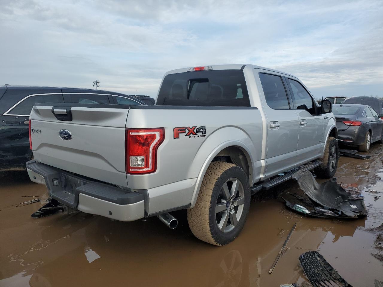 2015 Ford F-150 VIN 1FTEW1EP3FKD96289 Copart auction photo, rear end damage thumbnail 3