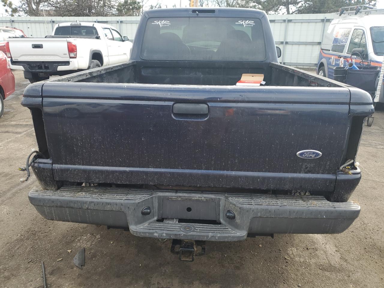2003 Ford Ranger VIN 1FTYR10D93PB27441 Copart auction photo, front end / rear end damage thumbnail 6