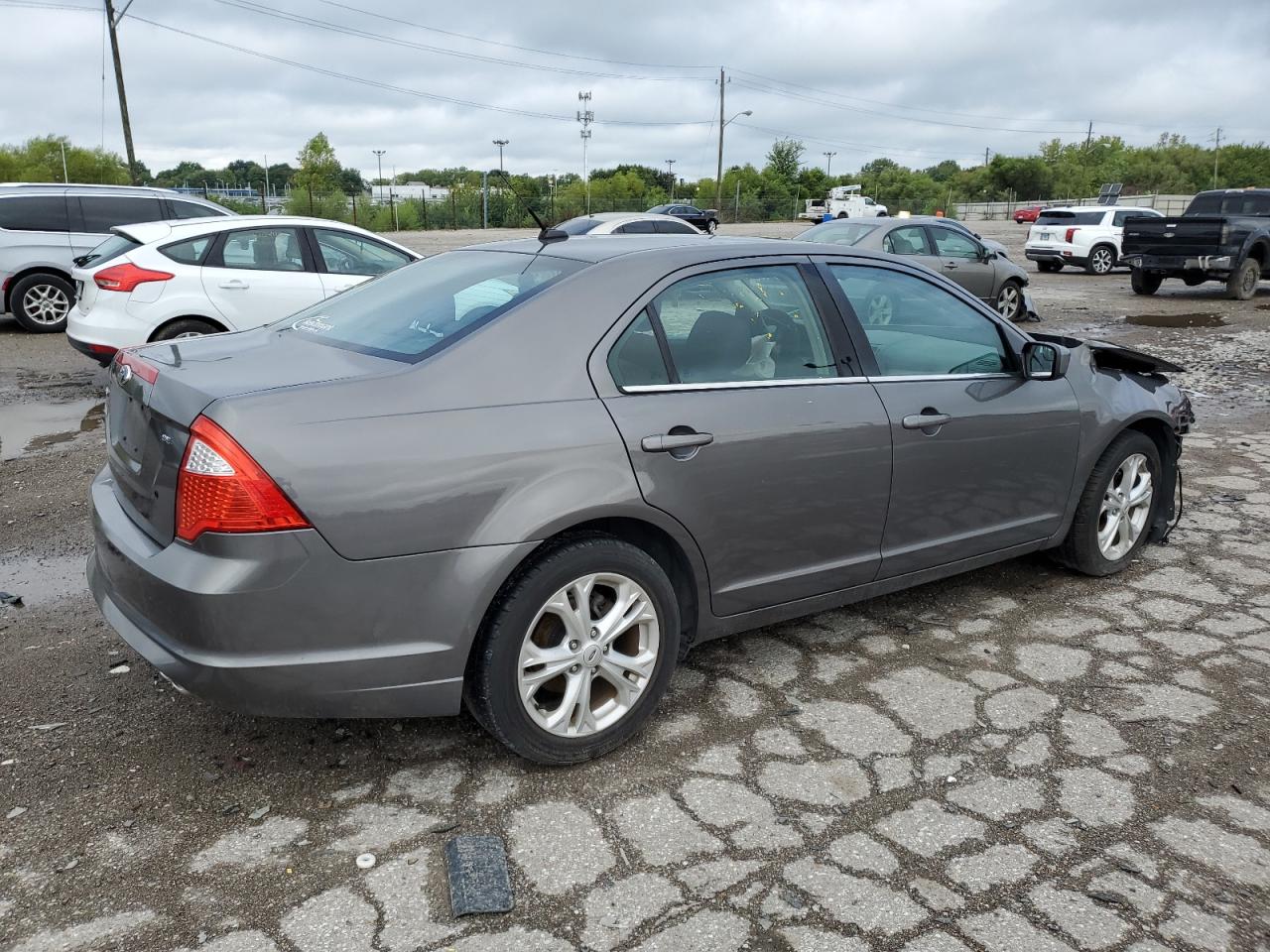 2012 Ford Fusion VIN 3FAHP0HA5CR342159 Copart auction photo, front end / minor dent/scratches damage thumbnail 3