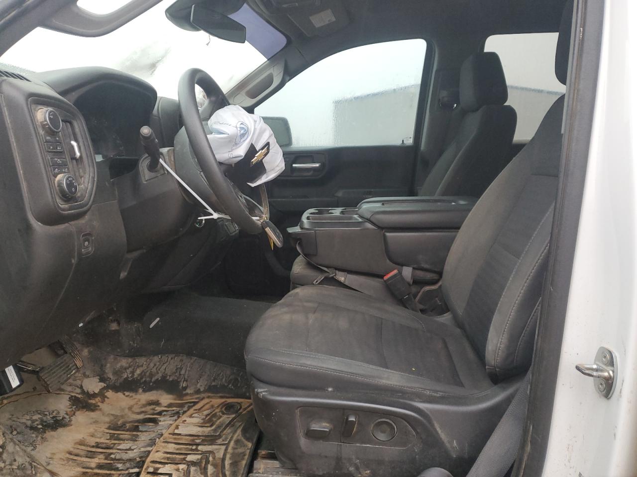 2022 Chevrolet Silverado VIN 1GCPDBEK1NZ617550 Copart auction photo, front end / rear end damage thumbnail 7
