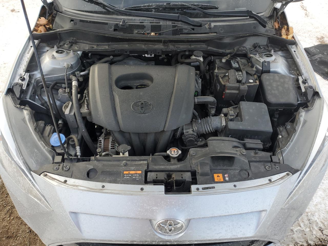 2017 Toyota Yaris VIN 3MYDLBYV9HY159705 Copart auction photo, side damage thumbnail 12