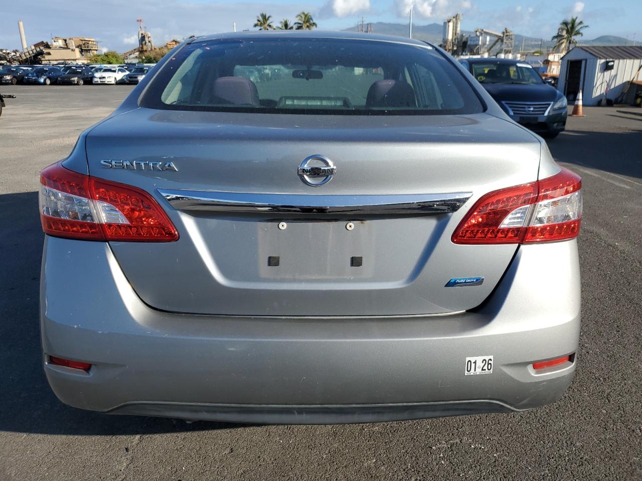 2014 Nissan Sentra VIN 3N1AB7APXEY316346 Copart auction photo, front end damage thumbnail 6