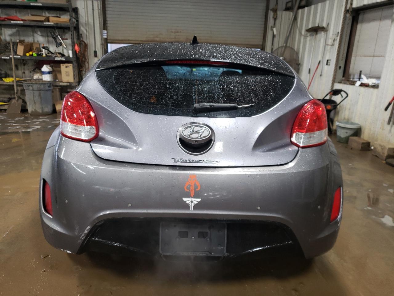 2016 Hyundai Veloster VIN KMHTC6AD4GU253295 Copart auction photo, front end / minor dent/scratches damage thumbnail 6