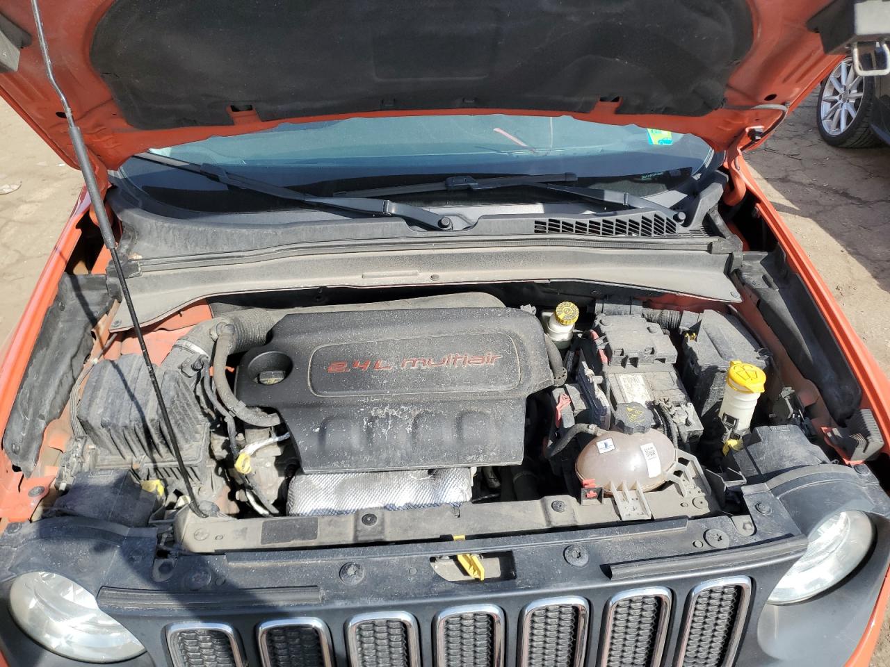 2015 Jeep Renegade VIN ZACCJABT3FPC02891 Copart auction photo, rear end damage thumbnail 12