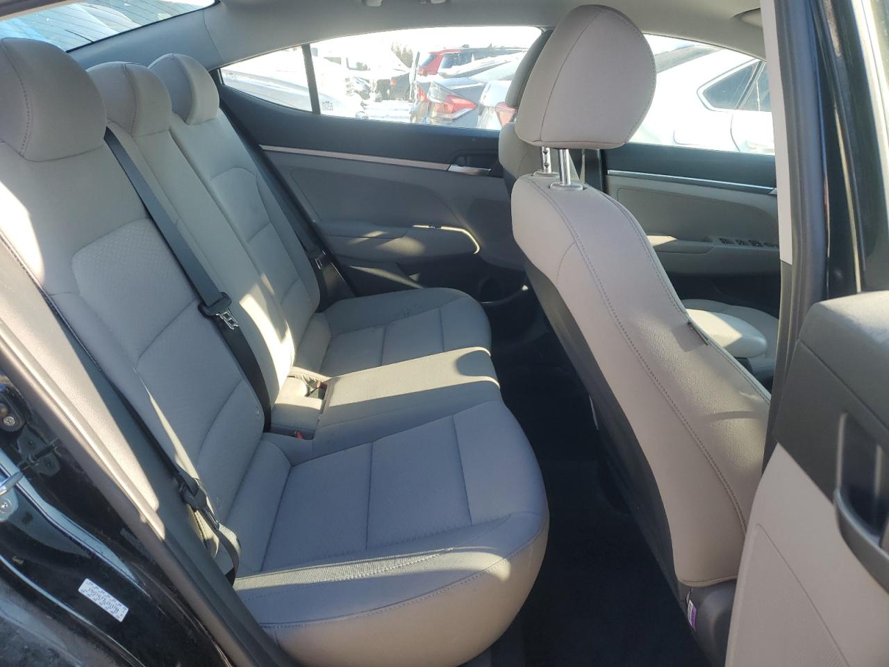 2020 Hyundai Elantra VIN KMHD74LF3LU919780 Copart auction photo, rear end damage thumbnail 10
