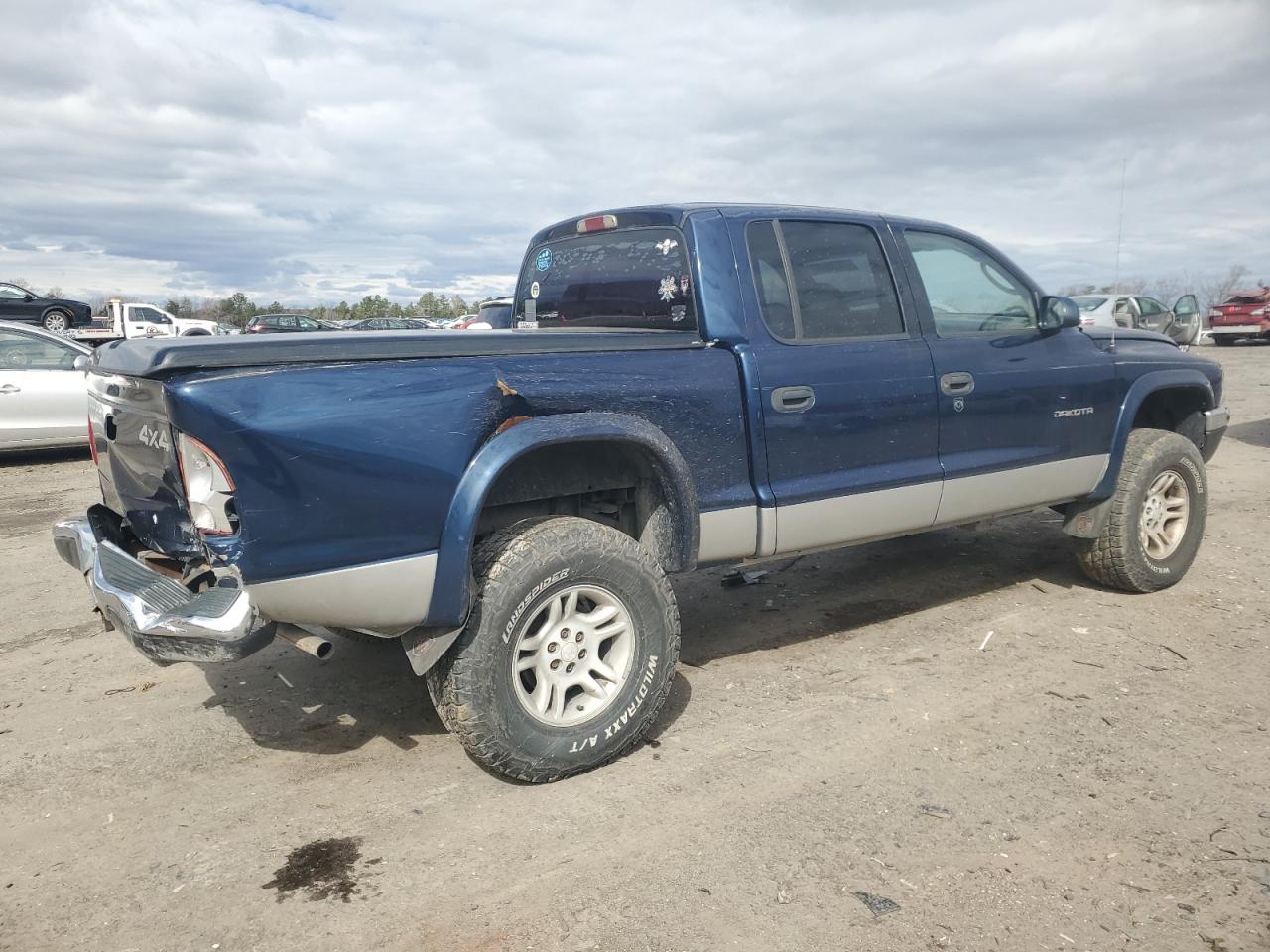 2002 Dodge Dakota VIN 1B7HG48N32S514521 Copart auction photo, rear end / minor dent/scratches damage thumbnail 3