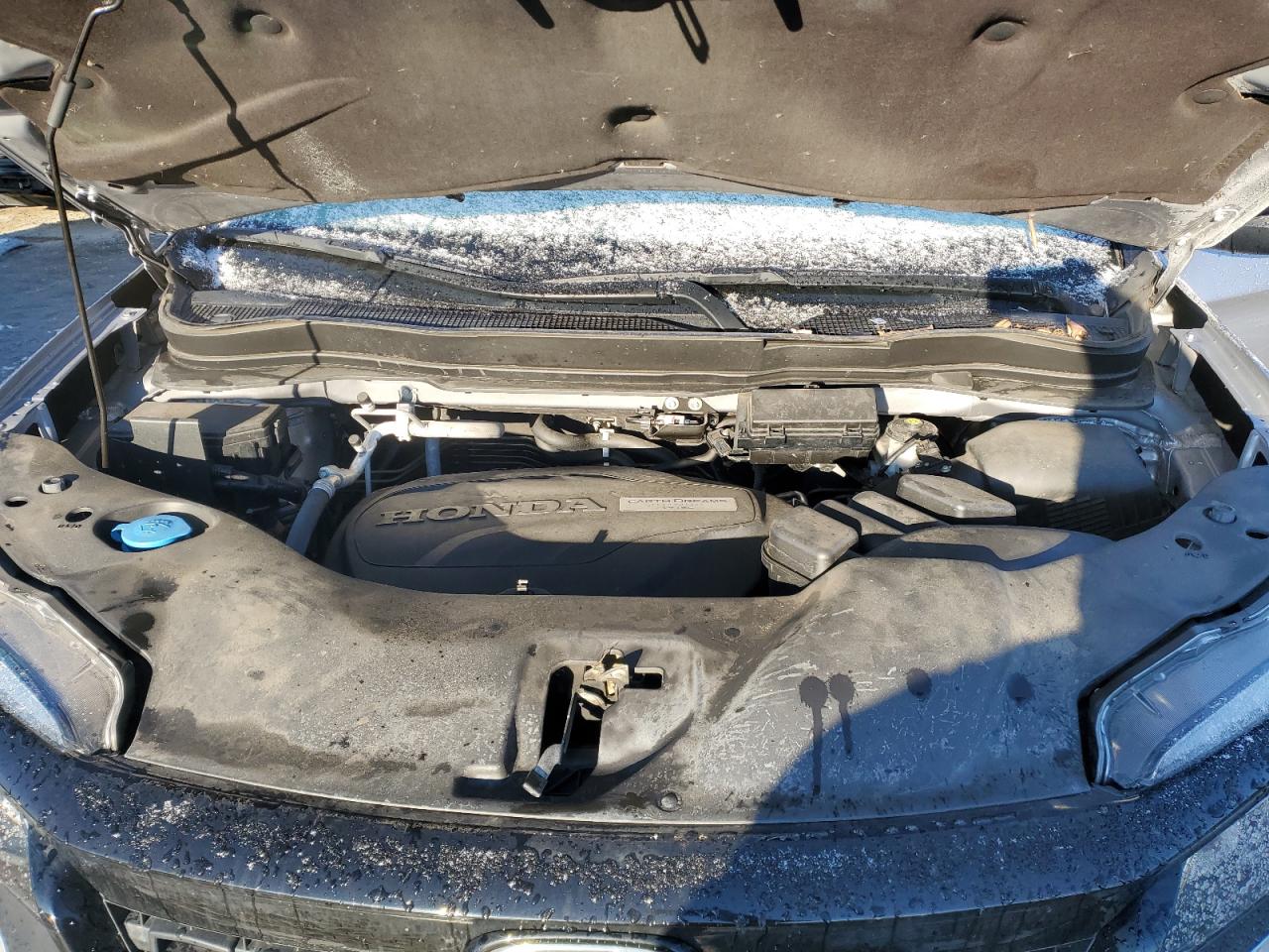 2020 Honda Passport VIN 5FNYF8H54LB008835 Copart auction photo, front end / side damage thumbnail 14