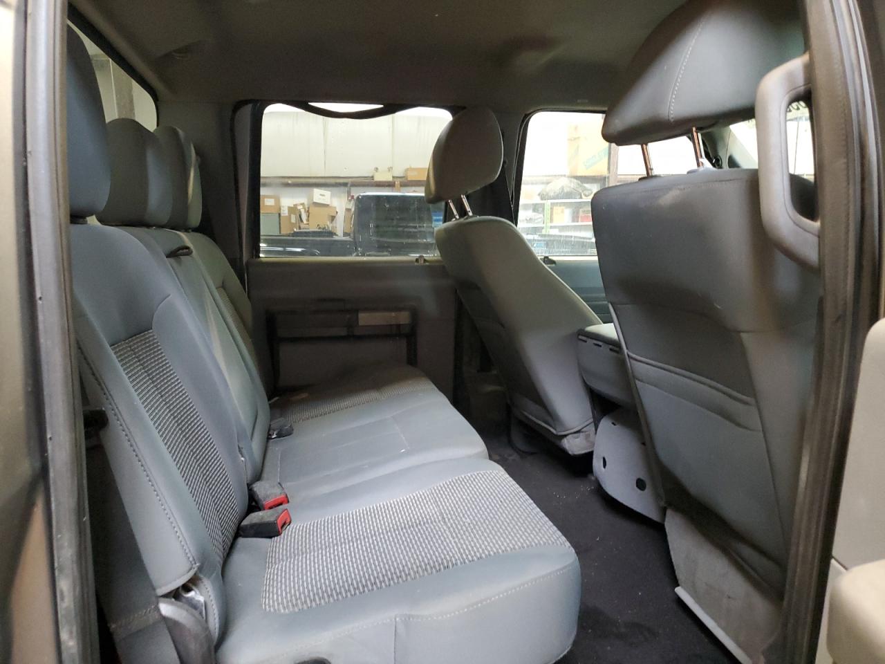 2011 Ford F350 VIN 1FT8W3B64BEA06653 Copart auction photo, rear end / top/roof damage thumbnail 10