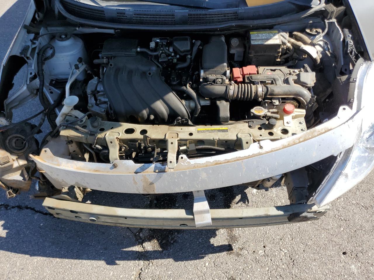 2014 Nissan Versa VIN 3N1CN7AP2EL846680 Copart auction photo, front end / mechanical damage thumbnail 11