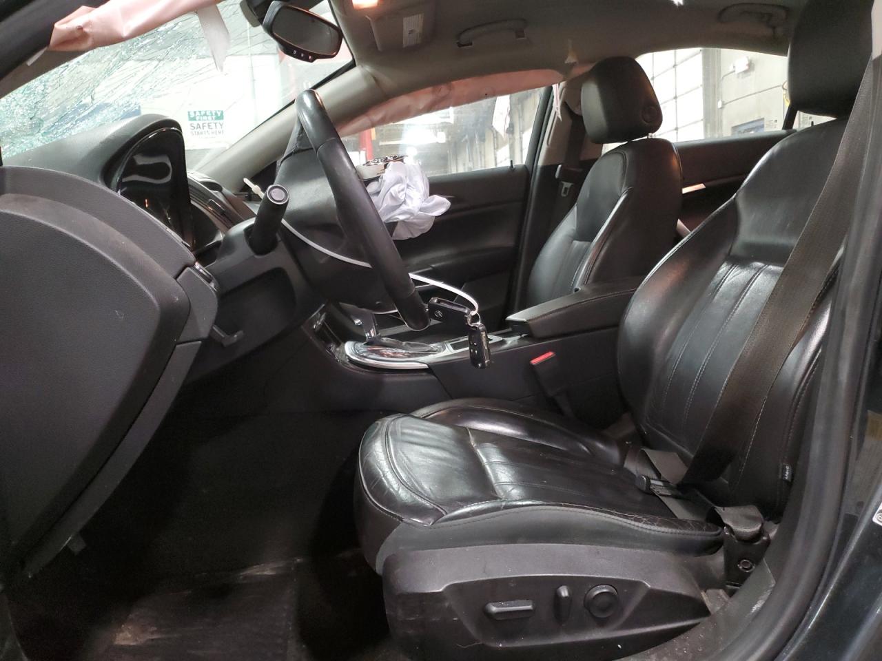 2014 Buick Regal VIN 2G4GN5EX2E9317662 Copart auction photo, front end / top/roof damage thumbnail 7