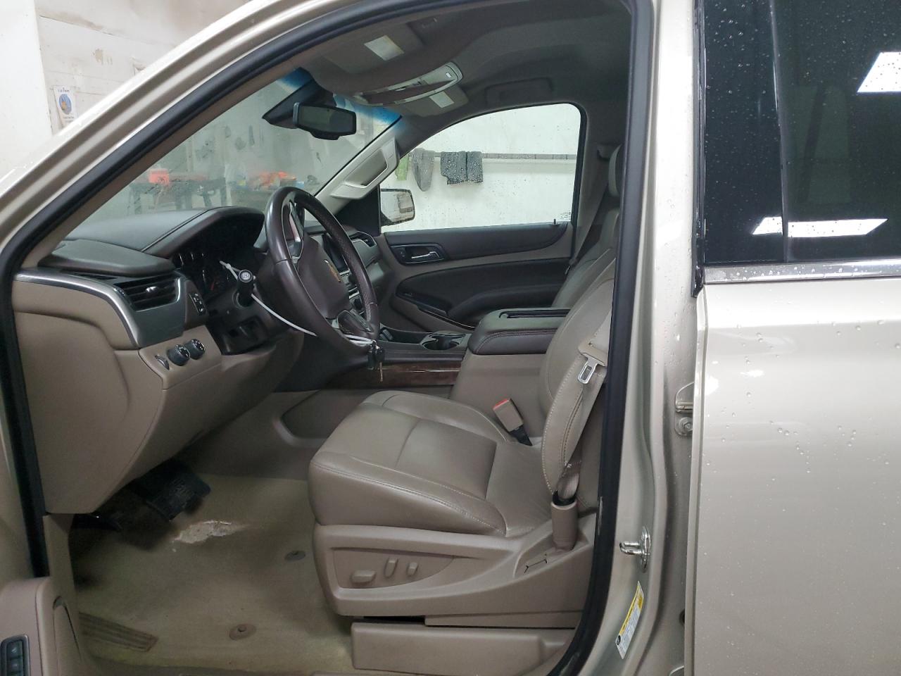 2015 Chevrolet Tahoe VIN 1GNSKBKCXFR637219 Copart auction photo, front end / undercarriage damage thumbnail 7